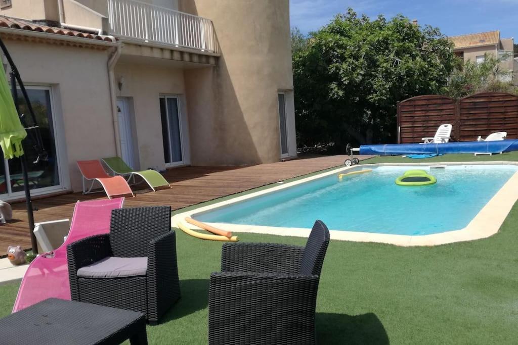 T2: 45M2 :4 Places :Independant Dans Villa Hyères المظهر الخارجي الصورة